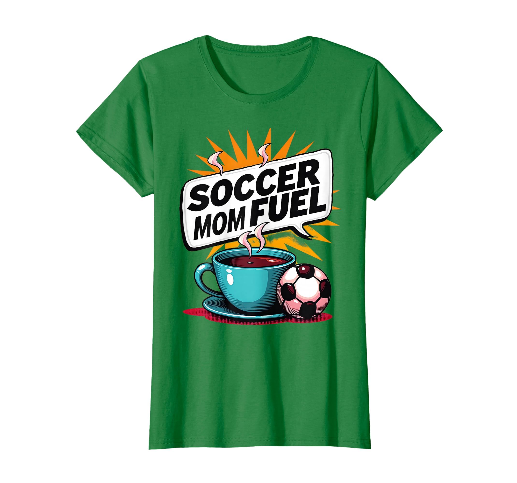 Soccer Mom Fuel Game Day T-Shirt - Novelty Apparel for Adults - T-Shirt, Sweatshirt, Hoodie
