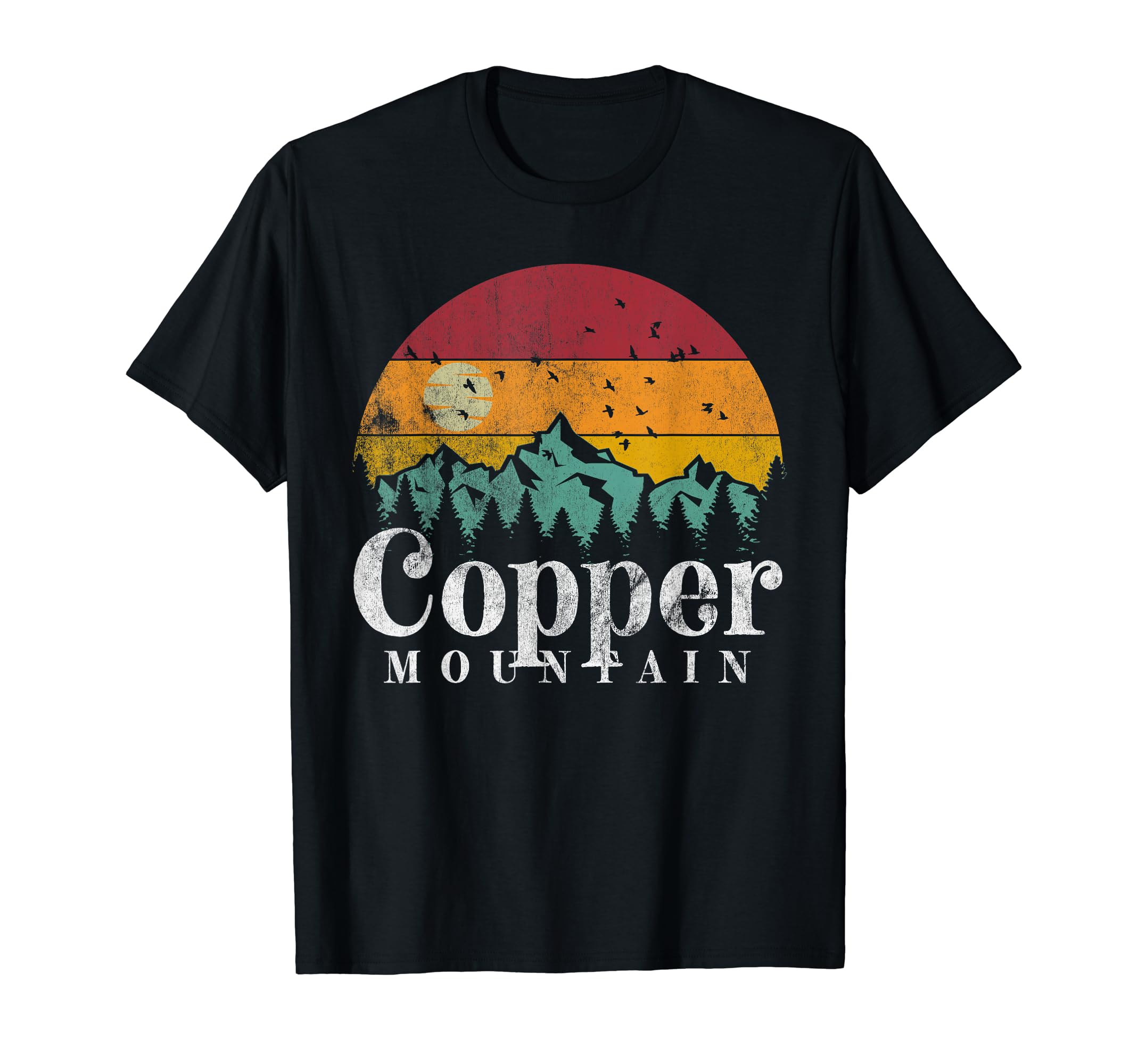 Copper Mountain Colorado 70S 80S Ski T-Shirt - Aesthetic Graphic Unisex - T-Shirt, Sweatshirt, Hoodie