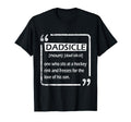 Dadsicle Funny Hockey Dad Sicle T-Shirt - Fun Novelty Design for Adults - T-Shirt, Sweatshirt, Hoodie
