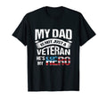 Dad Is Not Just Veteran Funny Family T-Shirt - Custom Art Print for Adults - T-Shirt, Sweatshirt, Hoodie