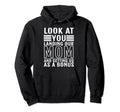 Dad You Landing Our Mom And Getting Us As Hoodie - Streetwear Style Unisex - T-Shirt, Sweatshirt, Hoodie