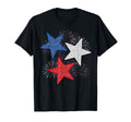 Stars American Flag Fireworks 4Th July T-Shirt - Unique Graphic for Adults - T-Shirt, Sweatshirt, Hoodie