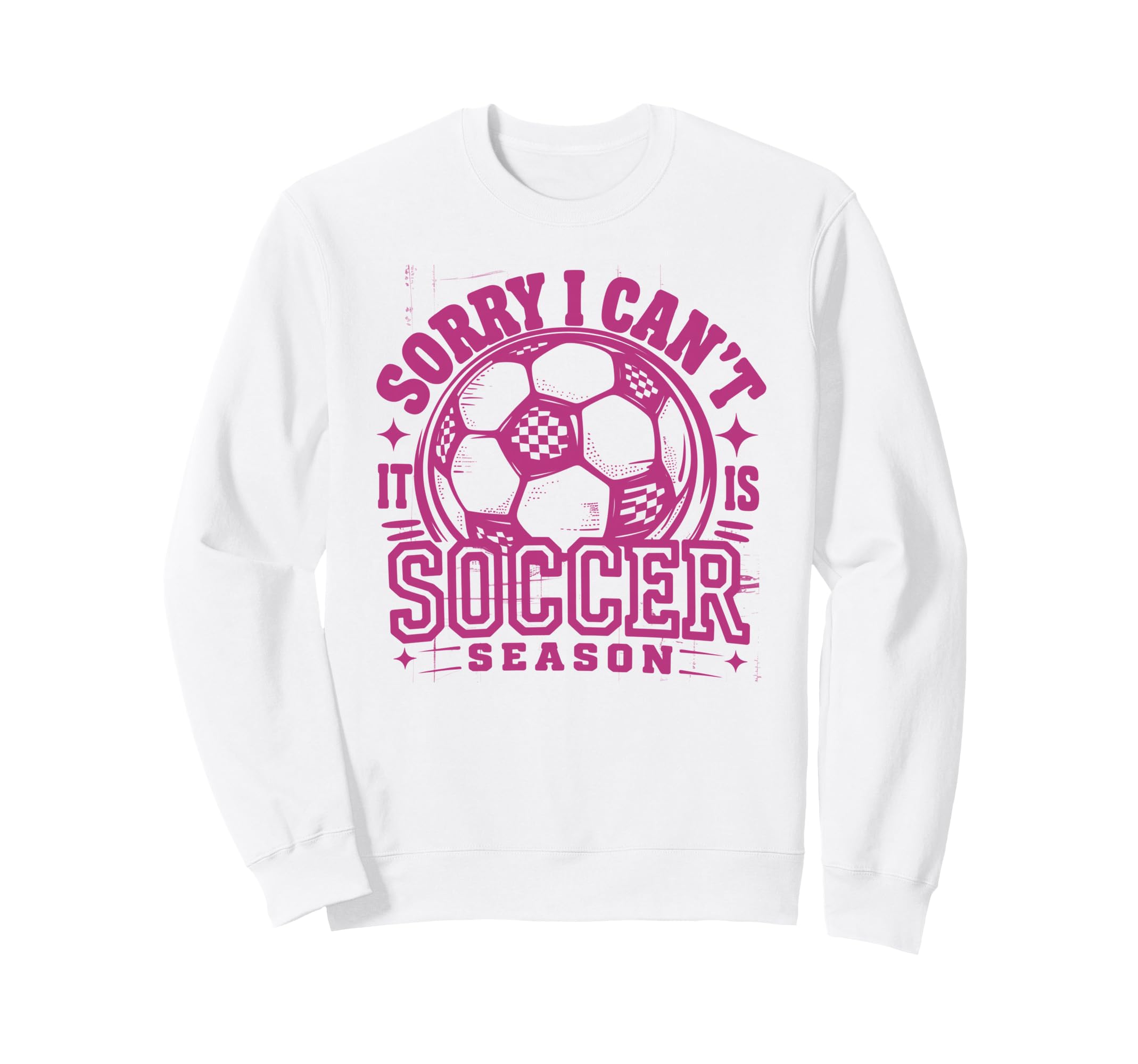 Sorry I Cant Soccer Mommy Mama Soccer Sweatshirt - Minimalist Print Unisex - T-Shirt, Sweatshirt, Hoodie