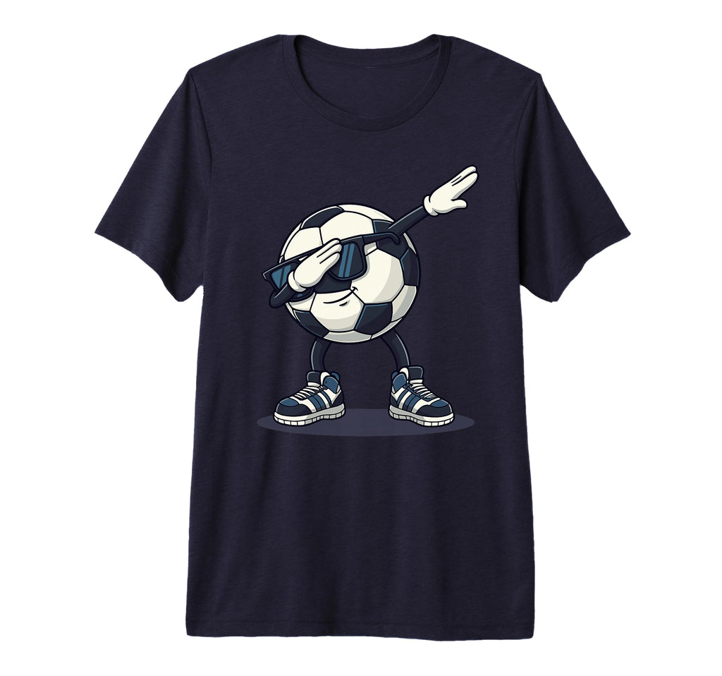 Soccer Ball Dabbing Cartoon Funny T-Shirt - Graphic Print Men Women - T-Shirt, Sweatshirt, Hoodie