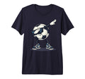 Soccer Ball Dabbing Cartoon Funny T-Shirt - Graphic Print Men Women - T-Shirt, Sweatshirt, Hoodie