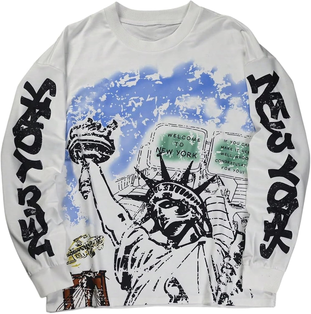 Men's Graphic Crewneck Loose Fit Logo Sleeve Athletic - Adult & Kids T-Shirts, Sweatshirts & Hoodies apparel design preview 1