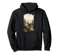 Bearded Collie Mountain Paw Dog Mom Dad Hoodie - Graphic Print Men Women - T-Shirt, Sweatshirt, Hoodie