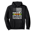 Proud Son Vietnam Veteran Hoodie - Minimalist Print Men Women - T-Shirt, Sweatshirt, Hoodie