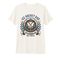 Mens Usa Patriotic Ice Hockey Dad Tri T-Shirt - Fun Novelty Design Unisex - T-Shirt, Sweatshirt, Hoodie