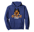 Rough Collie Dad Dog Lover Dog Hoodie - Fun Novelty Design Men Women - T-Shirt, Sweatshirt, Hoodie