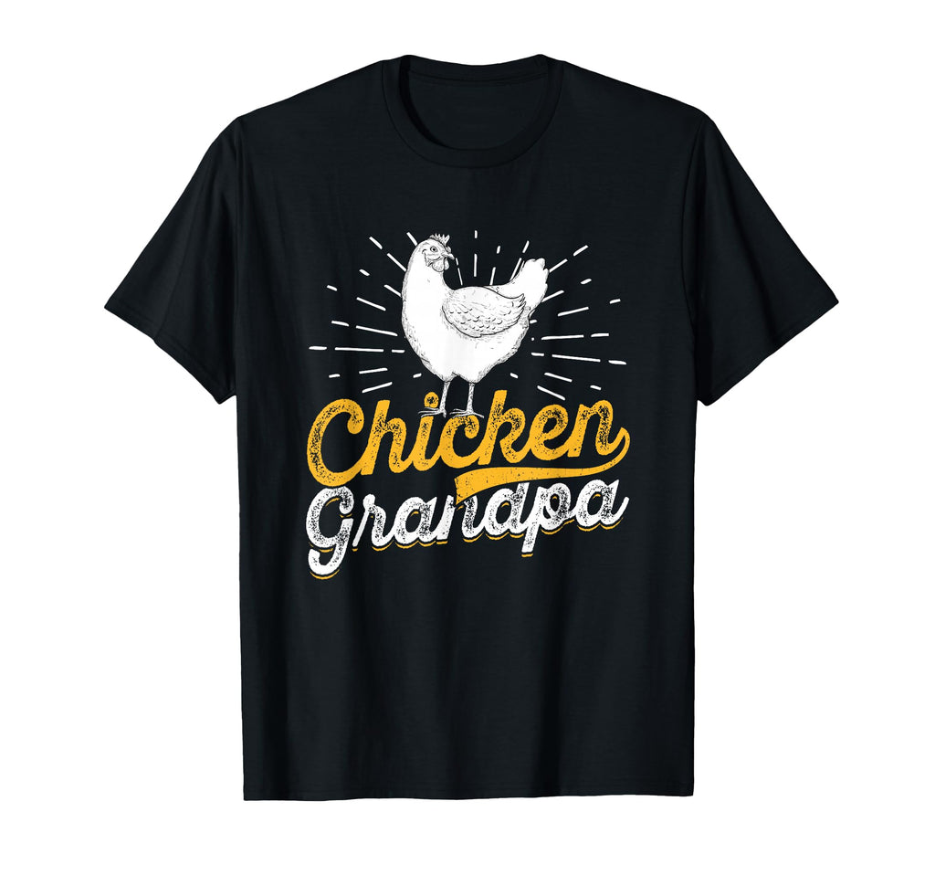 Grandad Chicken Grandpa Funny T-Shirt - Casual Everyday Wear for Adults - T-Shirt, Sweatshirt, Hoodie