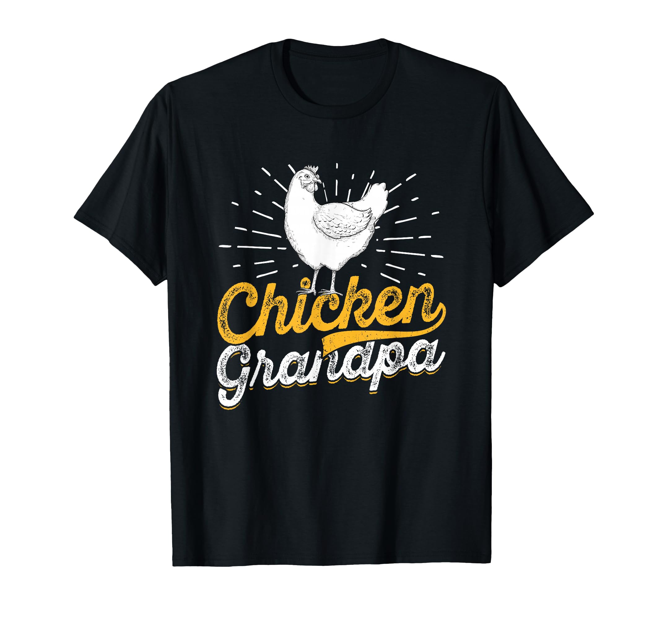 Grandad Chicken Grandpa Funny T-Shirt - Casual Everyday Wear for Adults - T-Shirt, Sweatshirt, Hoodie