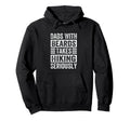 Dads Beards Takes Hiking Seriously Hoodie - Novelty Apparel for Adults - T-Shirt, Sweatshirt, Hoodie