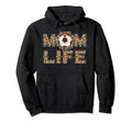 Leopard Soccer Mom Life Hoodie - Graphic Print for Adults - T-Shirt, Sweatshirt, Hoodie