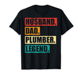 Plumbing Husband Dad Plumber Legend T-Shirt - Fun Novelty Design Unisex - T-Shirt, Sweatshirt, Hoodie