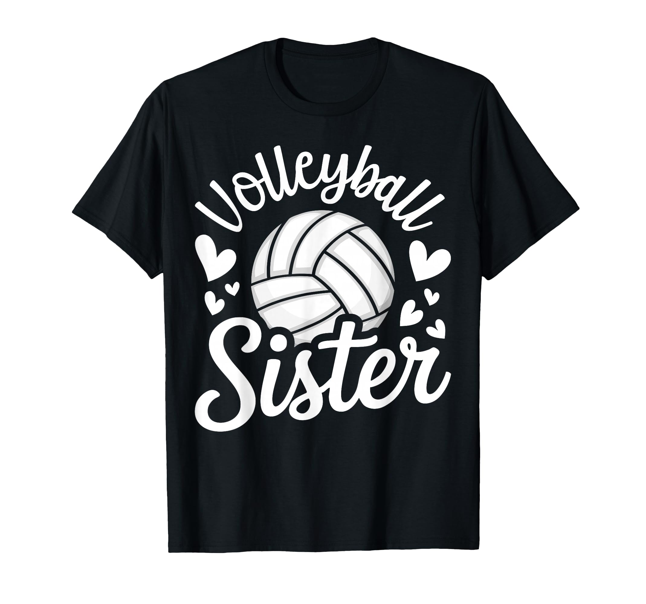 Volleyball Sister Player T-Shirt - Minimalist Print for Adults - T-Shirt, Sweatshirt, Hoodie