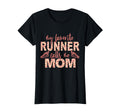 My Favorite Runner Calls Me Mom Runner T-Shirt - Trendy Graphic for Adults - T-Shirt, Sweatshirt, Hoodie