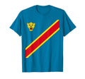 Congo Football Souvenir Flag Drc T-Shirt - Graphic Print for Adults - T-Shirt, Sweatshirt, Hoodie