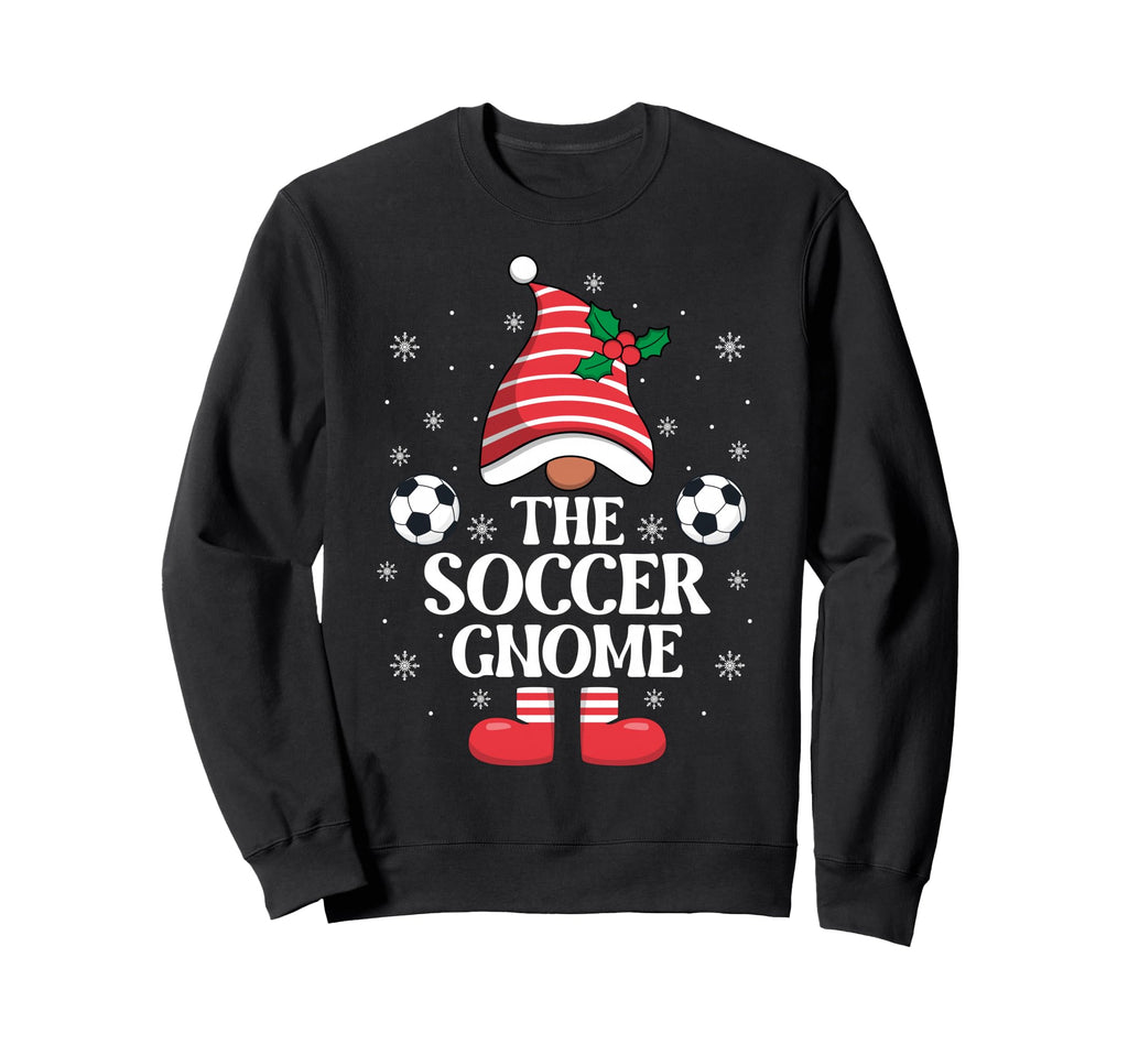 Soccer Gnome Family Matching Group Sweatshirt - Aesthetic Graphic Unisex - T-Shirt, Sweatshirt, Hoodie