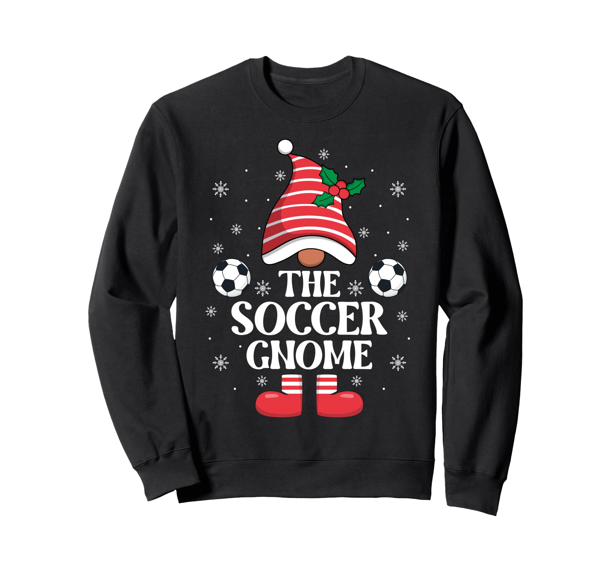 Soccer Gnome Family Matching Group Sweatshirt - Aesthetic Graphic Unisex - T-Shirt, Sweatshirt, Hoodie
