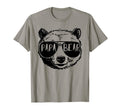 Mens Papa Bear Face Sunglasses Grandpa T-Shirt - Aesthetic Graphic Unisex - T-Shirt, Sweatshirt, Hoodie
