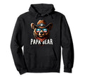 Papa Bear Fathers Day Gift Patriotic Hoodie - Casual Everyday Wear Unisex - T-Shirt, Sweatshirt, Hoodie
