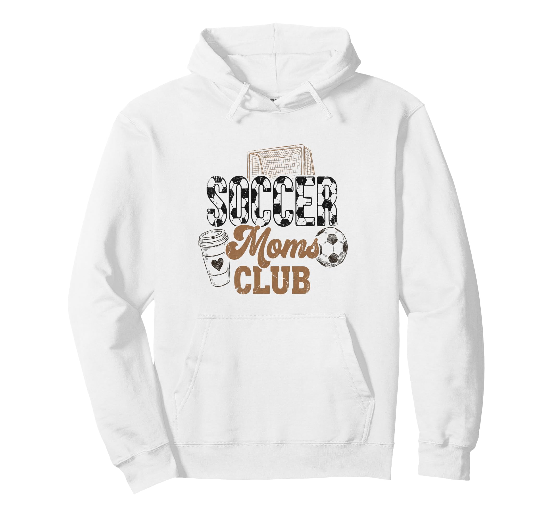 Soccer Moms Club Mama Coffee Mothers Hoodie - Custom Art Print Men Women - T-Shirt, Sweatshirt, Hoodie