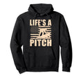 Lifes Pitch Roofing Hoodie - Novelty Apparel Unisex - T-Shirt, Sweatshirt, Hoodie