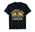 Baseball Dad Just Like Normal Dad Only T-Shirt - Unique Graphic for Adults - T-Shirt, Sweatshirt, Hoodie