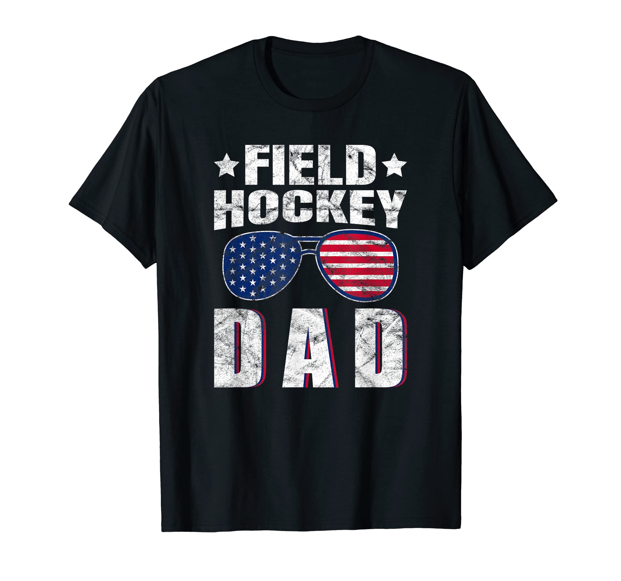 Mens Field Hockey Dad T-Shirt - Unique Graphic Men Women - T-Shirt, Sweatshirt, Hoodie