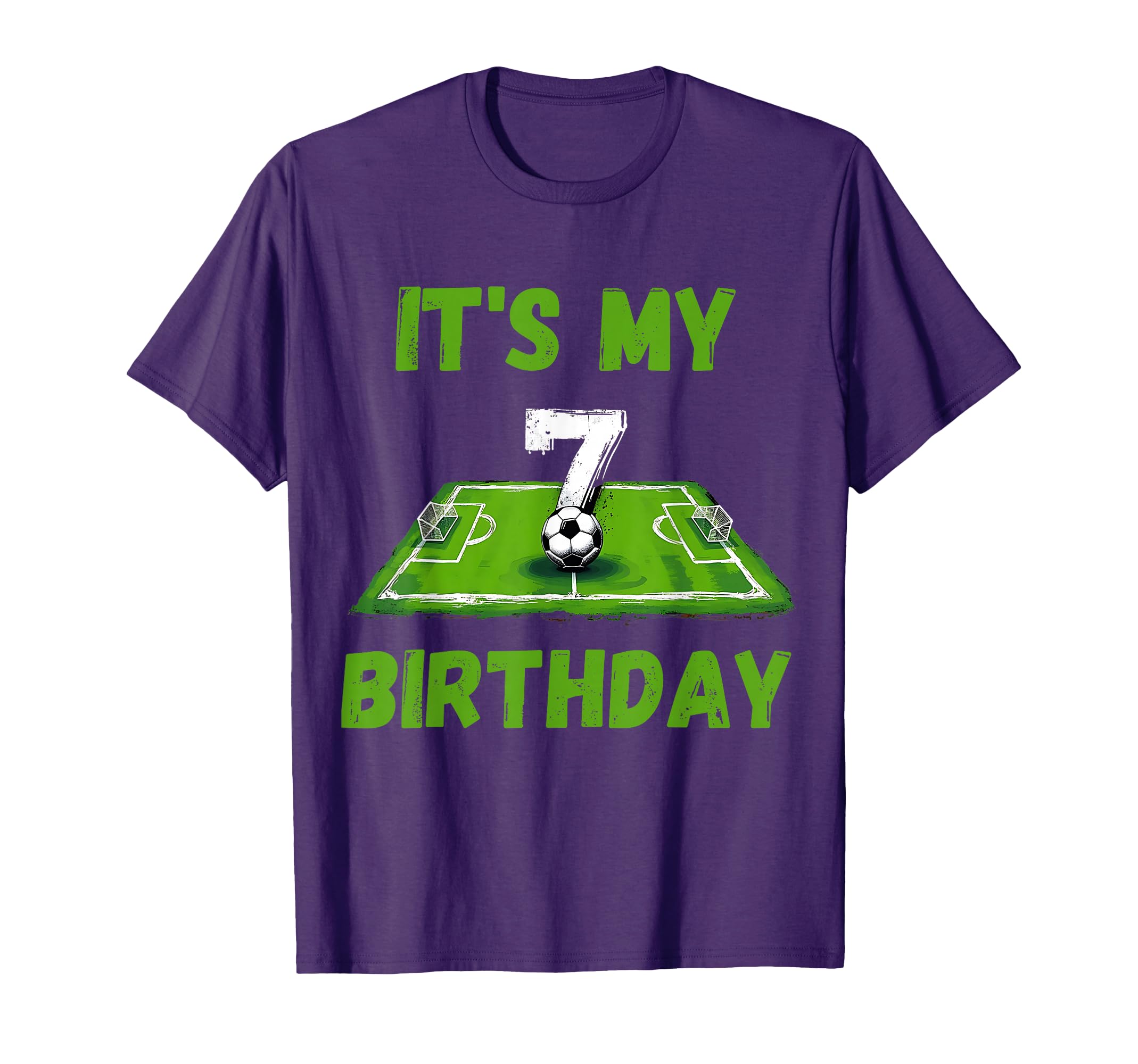 Its My 7Th Birthday Soccer Football 7 T-Shirt - Novelty Apparel Men Women - T-Shirt, Sweatshirt, Hoodie