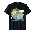 Whats Robot Favorite Snack Funny Dad Jokes T-Shirt - Unique Graphic Unisex - T-Shirt, Sweatshirt, Hoodie