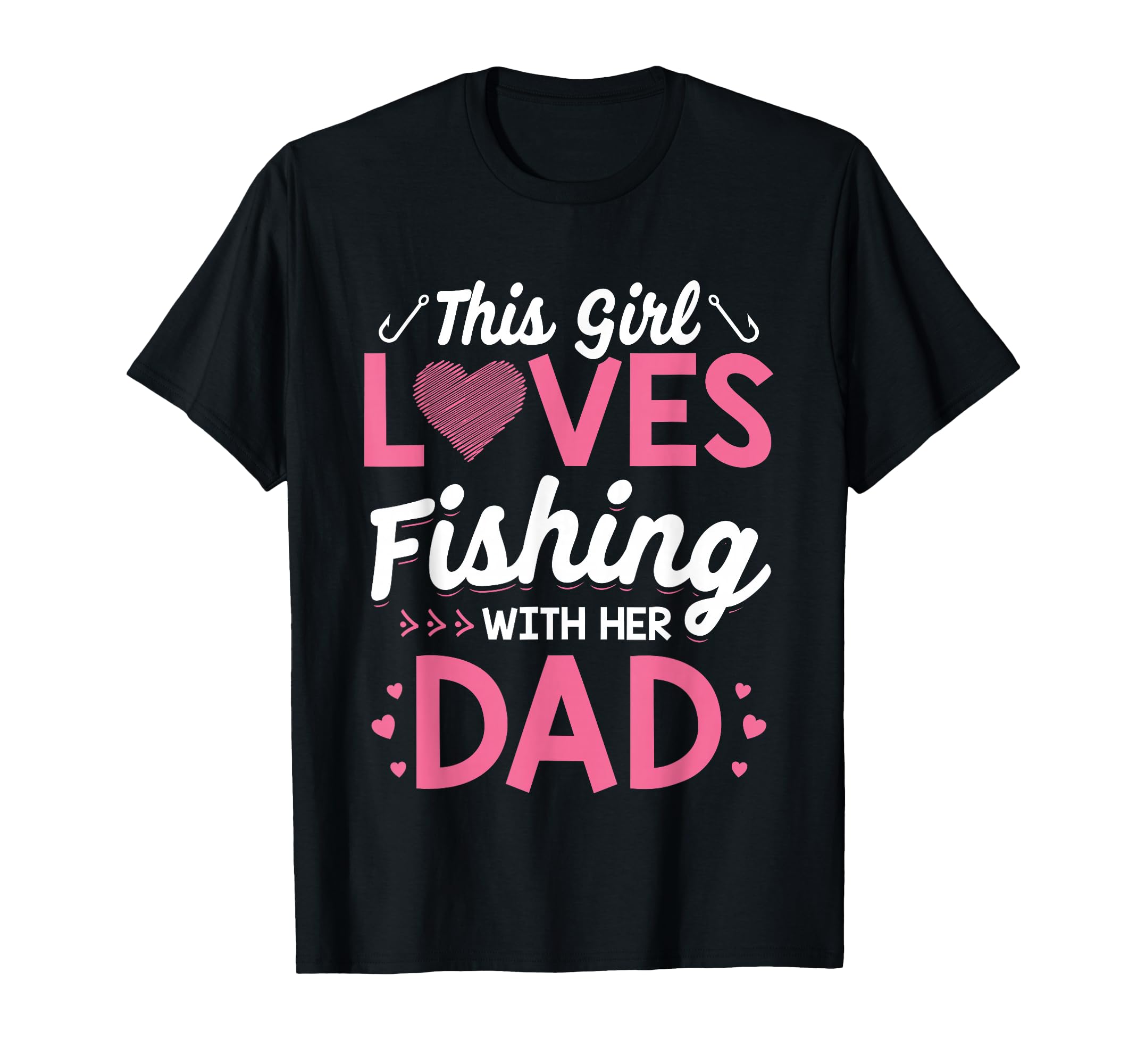 Daughter Fishing Dad Daughter Matching T-Shirt - Novelty Apparel Men Women - T-Shirt, Sweatshirt, Hoodie