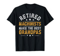 Retired Machinist Grandpa Retirement T-Shirt - Graphic Print for Adults - T-Shirt, Sweatshirt, Hoodie