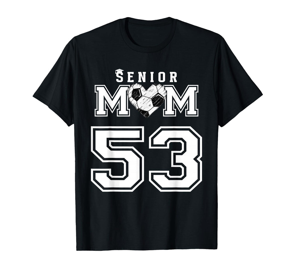 Proud Senior Soccer Mom Custom Jersey T-Shirt - Trendy Graphic Men Women - T-Shirt, Sweatshirt, Hoodie