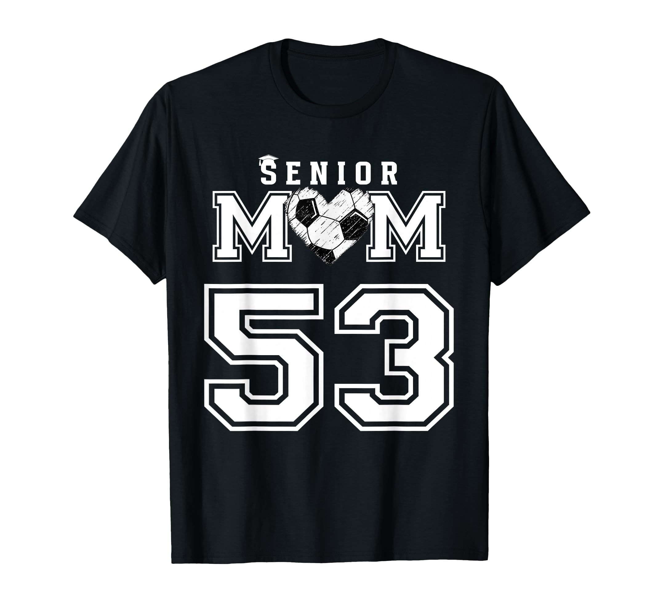 Proud Senior Soccer Mom Custom Jersey T-Shirt - Trendy Graphic Men Women - T-Shirt, Sweatshirt, Hoodie