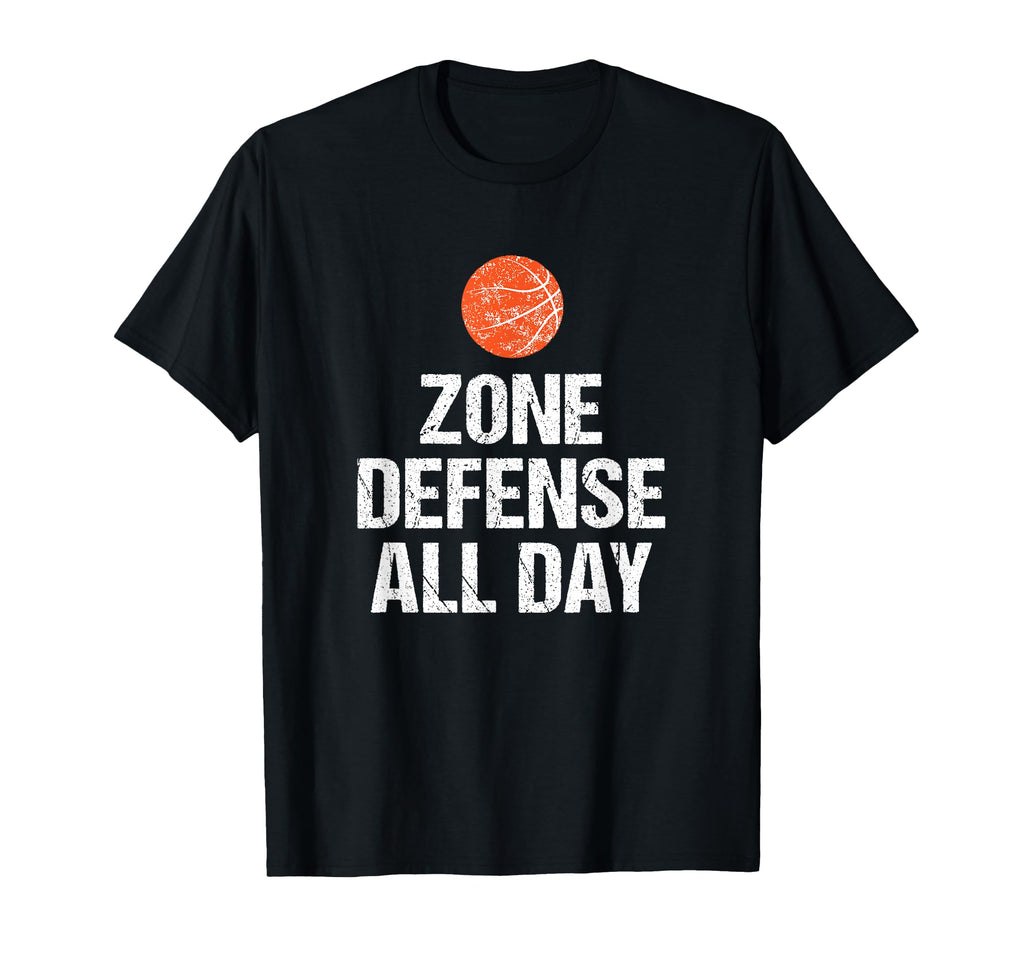 Funny Basketball Coach Gift Zone T-Shirt - Fun Novelty Design for Adults - T-Shirt, Sweatshirt, Hoodie