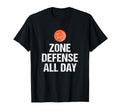 Funny Basketball Coach Gift Zone T-Shirt - Fun Novelty Design for Adults - T-Shirt, Sweatshirt, Hoodie