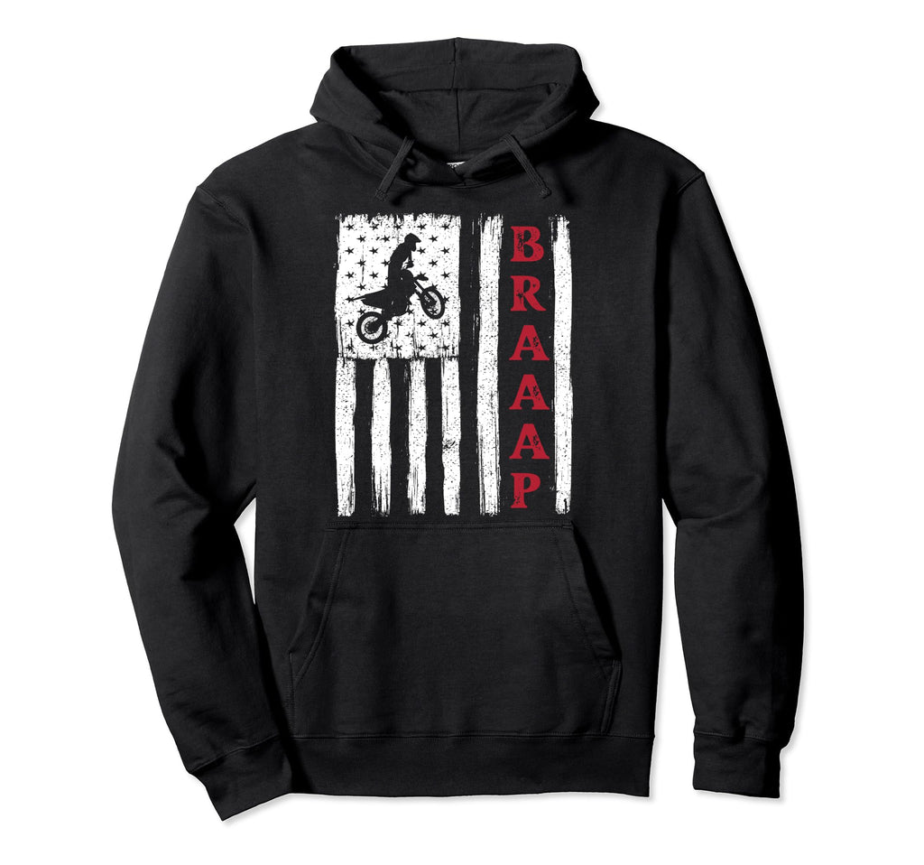 Funny Braaap Usa American Flag Shirts Hoodie - Minimalist Print Men Women - T-Shirt, Sweatshirt, Hoodie
