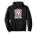 Soccer Sister Tie Dye Hoodie - Aesthetic Graphic Unisex - T-Shirt, Sweatshirt, Hoodie