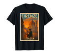 Firenze Italia Travel Art Florence T-Shirt - Fun Novelty Design Men Women - T-Shirt, Sweatshirt, Hoodie