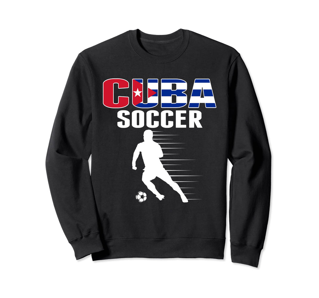 Cuba Soccer Fans Jersey Proud Cuban Sweatshirt - Unique Graphic Men Women - T-Shirt, Sweatshirt, Hoodie
