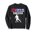 Cuba Soccer Fans Jersey Proud Cuban Sweatshirt - Unique Graphic Men Women - T-Shirt, Sweatshirt, Hoodie
