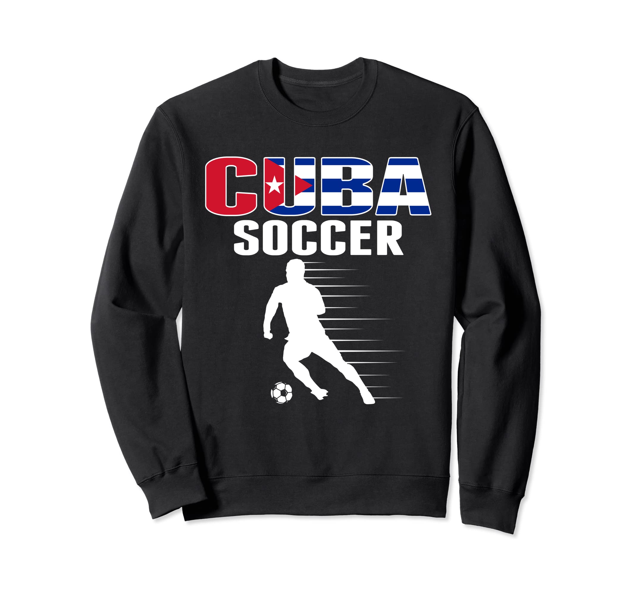 Cuba Soccer Fans Jersey Proud Cuban Sweatshirt - Unique Graphic Men Women - T-Shirt, Sweatshirt, Hoodie