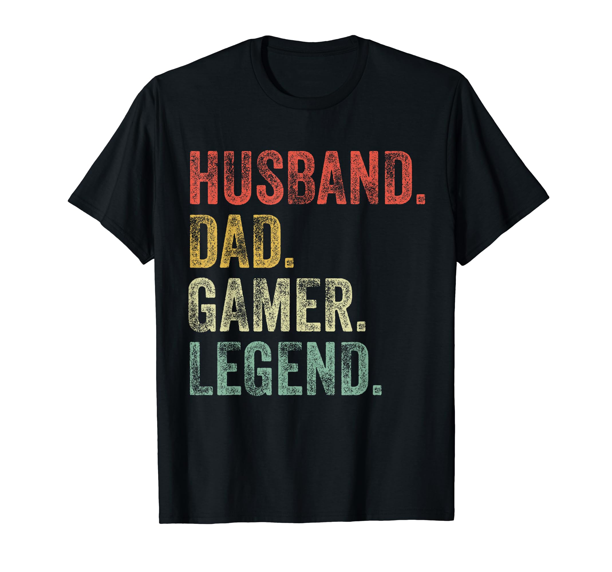 Husband Dad Gamer Funny Gaming Video T-Shirt - Minimalist Print Unisex - T-Shirt, Sweatshirt, Hoodie