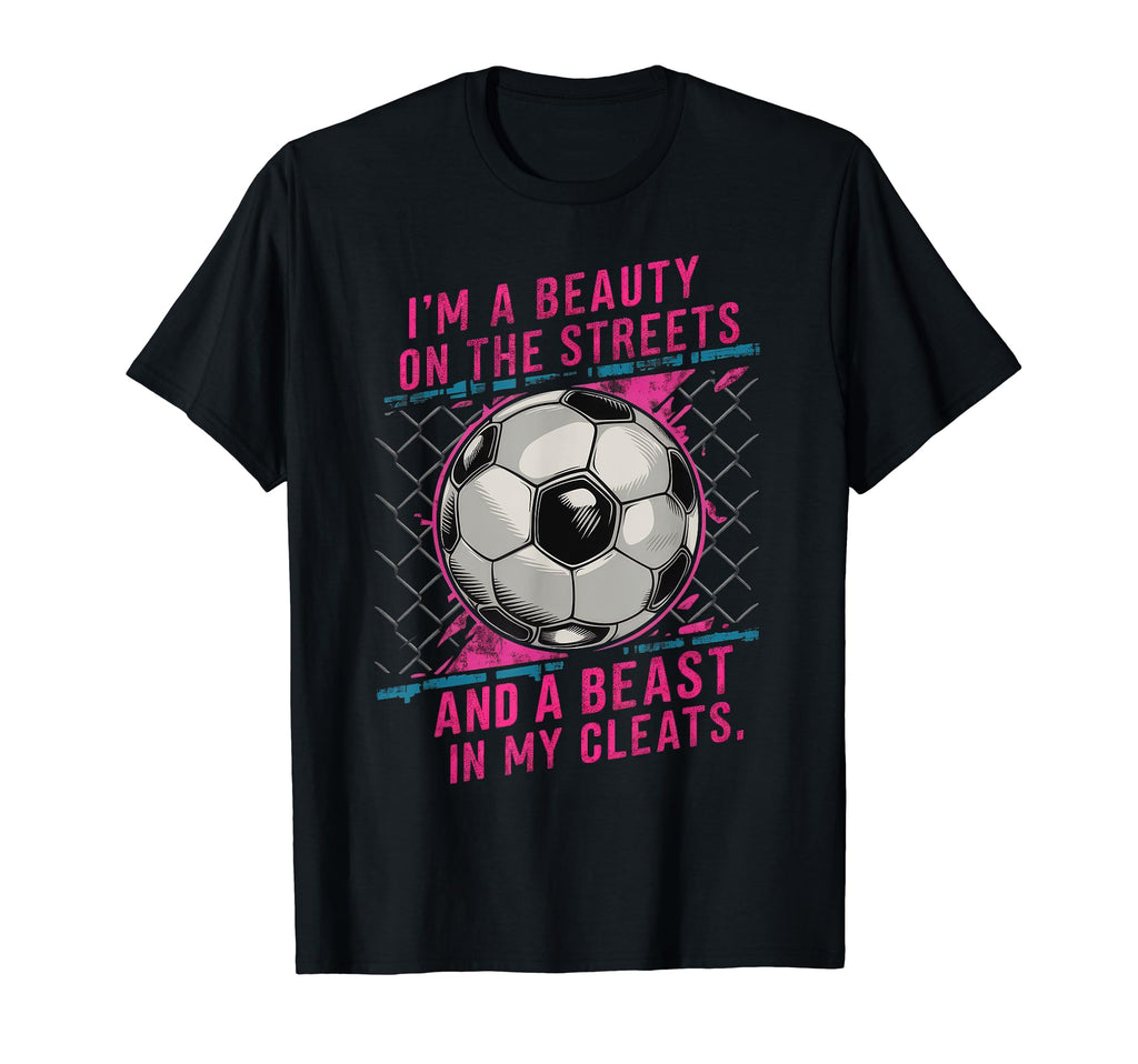 Soccer Player Gifts Team Cleats Mom Goalie T-Shirt - Unique Graphic Unisex - T-Shirt, Sweatshirt, Hoodie