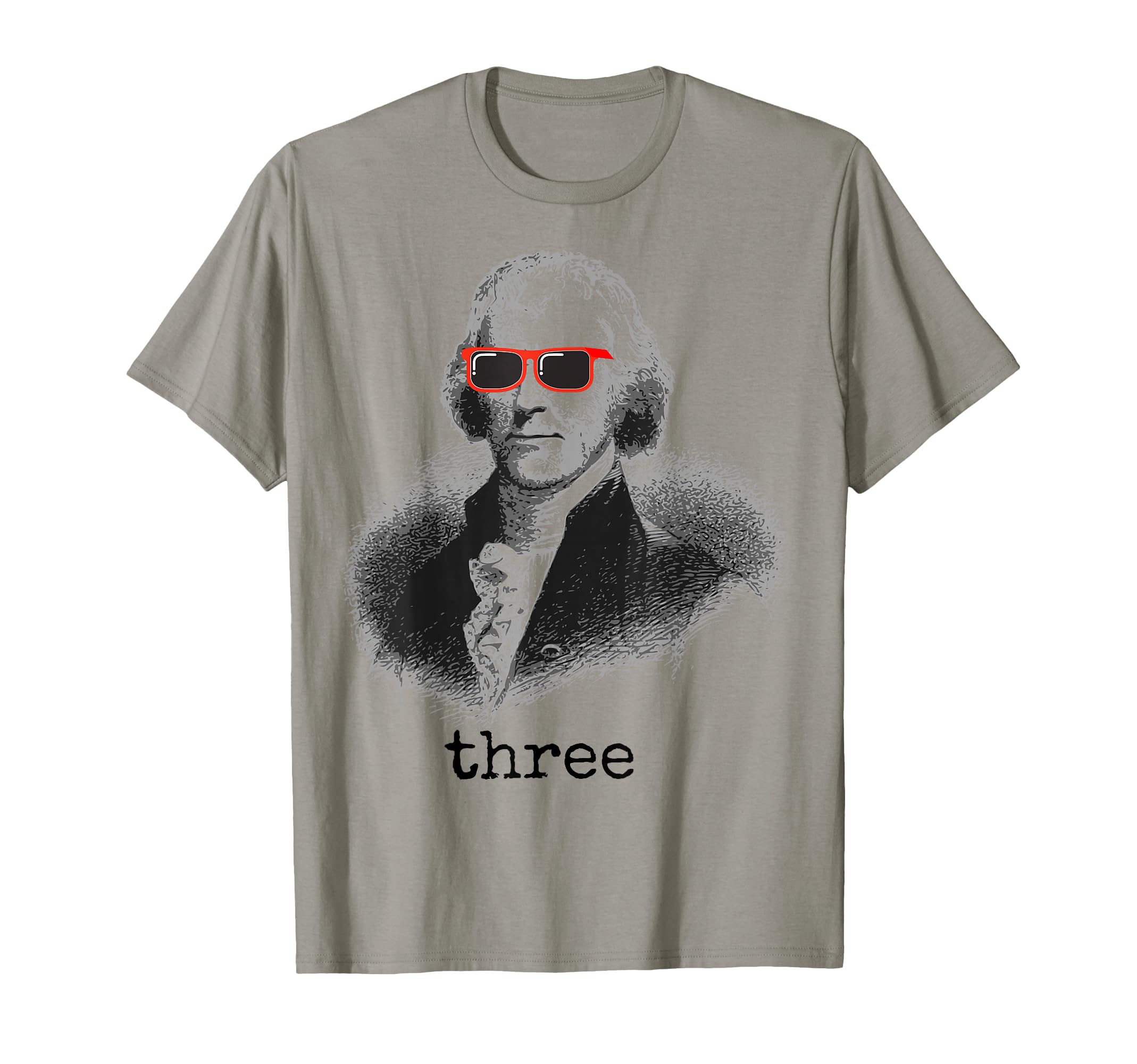 Thomas Jefferson Founding Father T-Shirt - Custom Art Print Unisex - T-Shirt, Sweatshirt, Hoodie