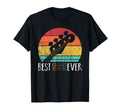 Best Bass Guitar Dad Ever Music T-Shirt - Custom Art Print for Adults - T-Shirt, Sweatshirt, Hoodie