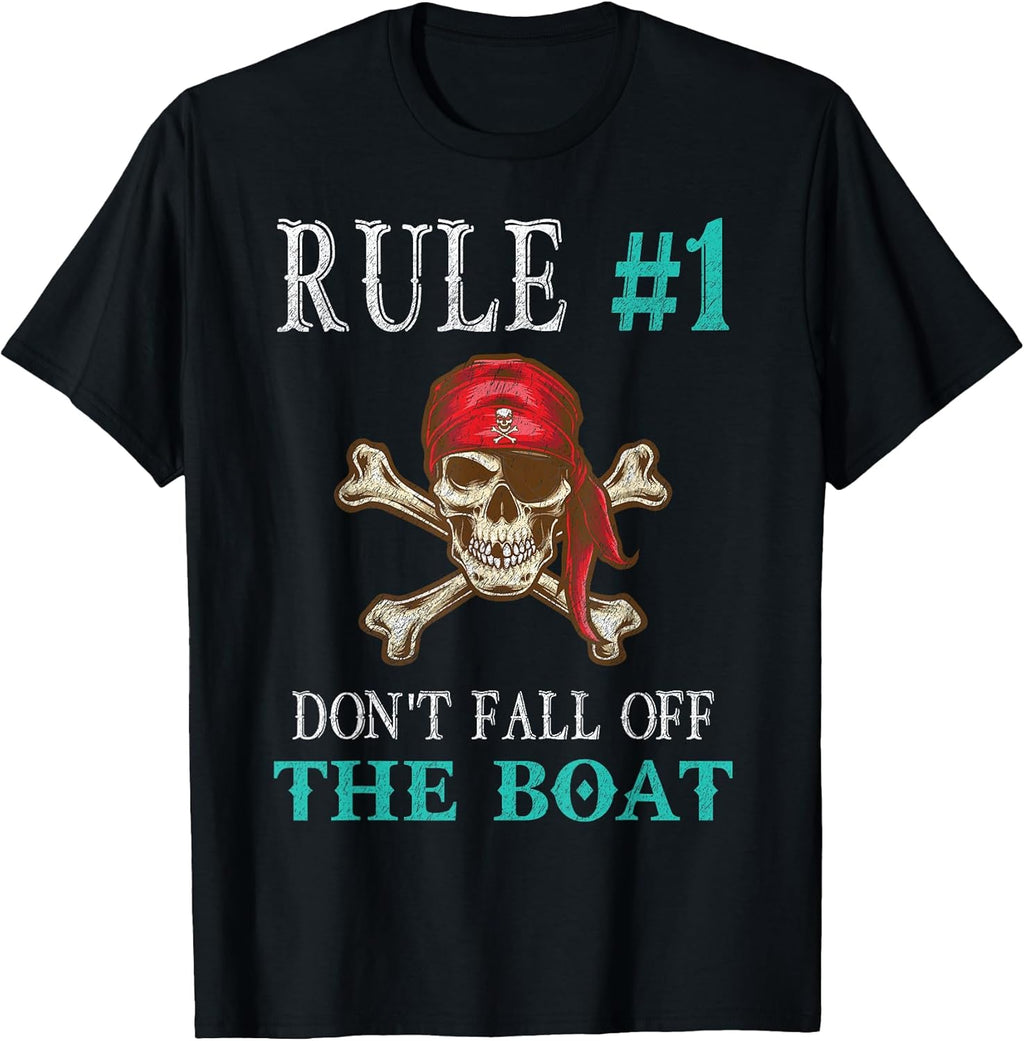 Funny Pirate Quote Tampa Gasparilla Crossbones Design - Adult & Kids T-Shirts, Sweatshirts & Hoodies apparel design preview 1