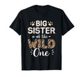 Big Sister Wild One Birthday Matching T-Shirt - Graphic Print for Adults - T-Shirt, Sweatshirt, Hoodie